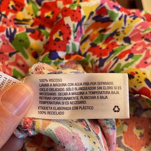 Nwt Rixo with Target collaboration multicolored flowers woman’s dress - Picture 14 of 15